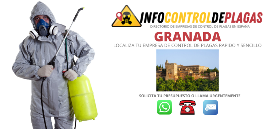 Empresas de control de plagas en Granada